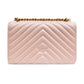 PINKO Powder Pink Love One Mini Shoulder Bag