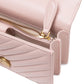 PINKO Powder Pink Love One Mini Shoulder Bag