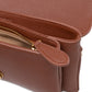 PINKO Brown Leather Love Boucle Riga Shoulder Bag