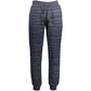 Cavalli Class Blue Cotton Pant