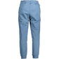Calvin Klein Blue Cotton Pant