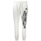 Cavalli Class White Cotton Pant
