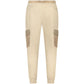 Hugo Boss Beige Cotton Men's Jogger Trouser