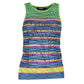 Desigual Green Cotton Tank Top