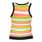 Desigual Black Cotton Tank Top