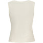 Tommy Hilfiger Beige Cotton Tank Top