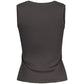 Tommy Hilfiger Black Cotton Tank Top