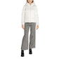 Cleré Cream Polyester Jackets & Coat
