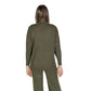 Cleré Green Viscose Turtleneck