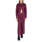 Cleré Purple Viscose Cardigan
