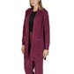 Cleré Purple Viscose Cardigan