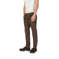 Borghese Brown Cotton Skinny Pant