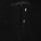 Exte Black Viscose Acetate Blend Straight Leg High Waist Pants