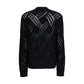 Jil Sander Black Fleece Wool Sweatshirt