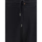Brunello Cucinelli Black Cotton Joggers (Workout Pants)