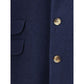 Brunello Cucinelli Blue Cashmere Coat