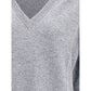 Jil Sander Gray Wool Sweatshirt