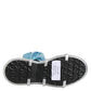 Dolce & Gabbana Blue Lace Up Over The Knee Socks Men Boots Shoes