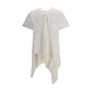 Sacai Jersey T-shirt with Polyester detail