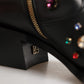 Dolce & Gabbana Black Crystal Embellished Men Short Boots Shoes