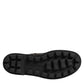 Dolce & Gabbana Black Logo Plaque Mid Calf Biker Boots Shoes