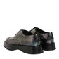Dolce & Gabbana Multicolor Leather Lace-up Men Formal Derby Shoes