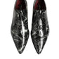 Dolce & Gabbana Marbled Pattern Dress Lace Up Derby Shoes