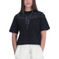 County of Milan Black Cotton T-Shirt