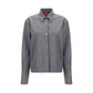 The Latest Gray Denim Shirt