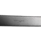 Dolce & Gabbana Black Leather Classic Metal Logo Buckle Belt