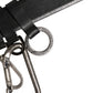 Dolce & Gabbana Black Key Ring Clip Attachments Buckle Belt
