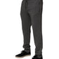 Dolce & Gabbana Gray Cotton Jogger Sweatpants Trouser Pants