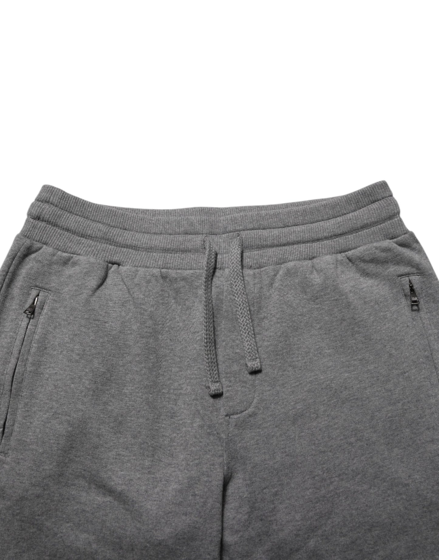 Dolce & Gabbana Gray Cotton Jogger Sweatpants Trouser Pants