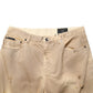 Dolce & Gabbana Beige Cotton Loose Tattered Men Denim Jeans