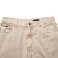 Dolce & Gabbana Beige Cotton Straight Denim Trouser Jeans