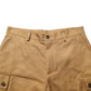 Dolce & Gabbana Brown Cotton Stretch Logo CargoBermuda Shorts
