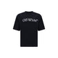 Off-White Black Cotton T-Shirt