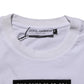 Dolce & Gabbana White Cotton Logo Print Crew Neck Men T-shirt