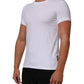 Dolce & Gabbana White Cotton Round Neck Underwear T-shirt