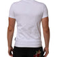 Dolce & Gabbana White Cotton Round Neck Underwear T-shirt