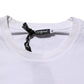 Dolce & Gabbana White Cotton Logo Print Crew Neck T-shirt