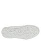 Dolce & Gabbana White Leather Lace Up Low Top Sneakers Shoes
