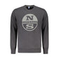 North Sails Black Cotton Men Sweatshirt