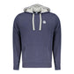 North Sails Blue Cotton Men's Hooded Sweatshirt