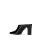 Prada Black Calfskin Mules