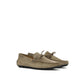 Tod's Beige Suede Leather Moccassin