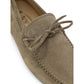 Tod's Beige Suede Leather Moccassin