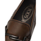 Tod's Brown Leather Moccassin