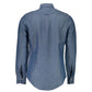 Gant Blue Linen Men's Shirt