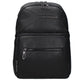 Piquadro Black Leather Backpack